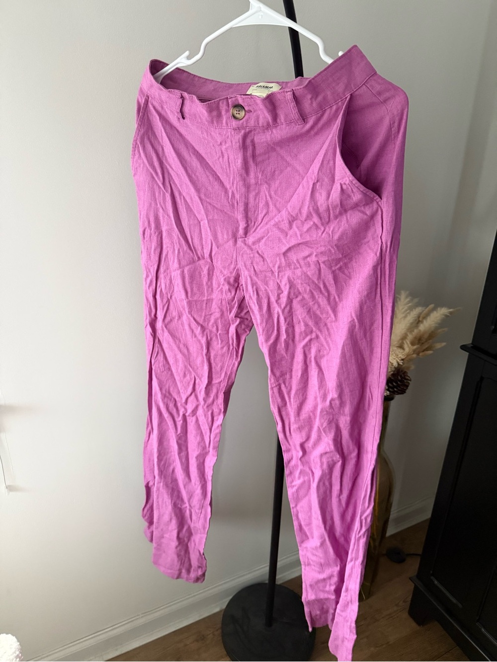 Pull&Bear Bright Pink Casual Pants